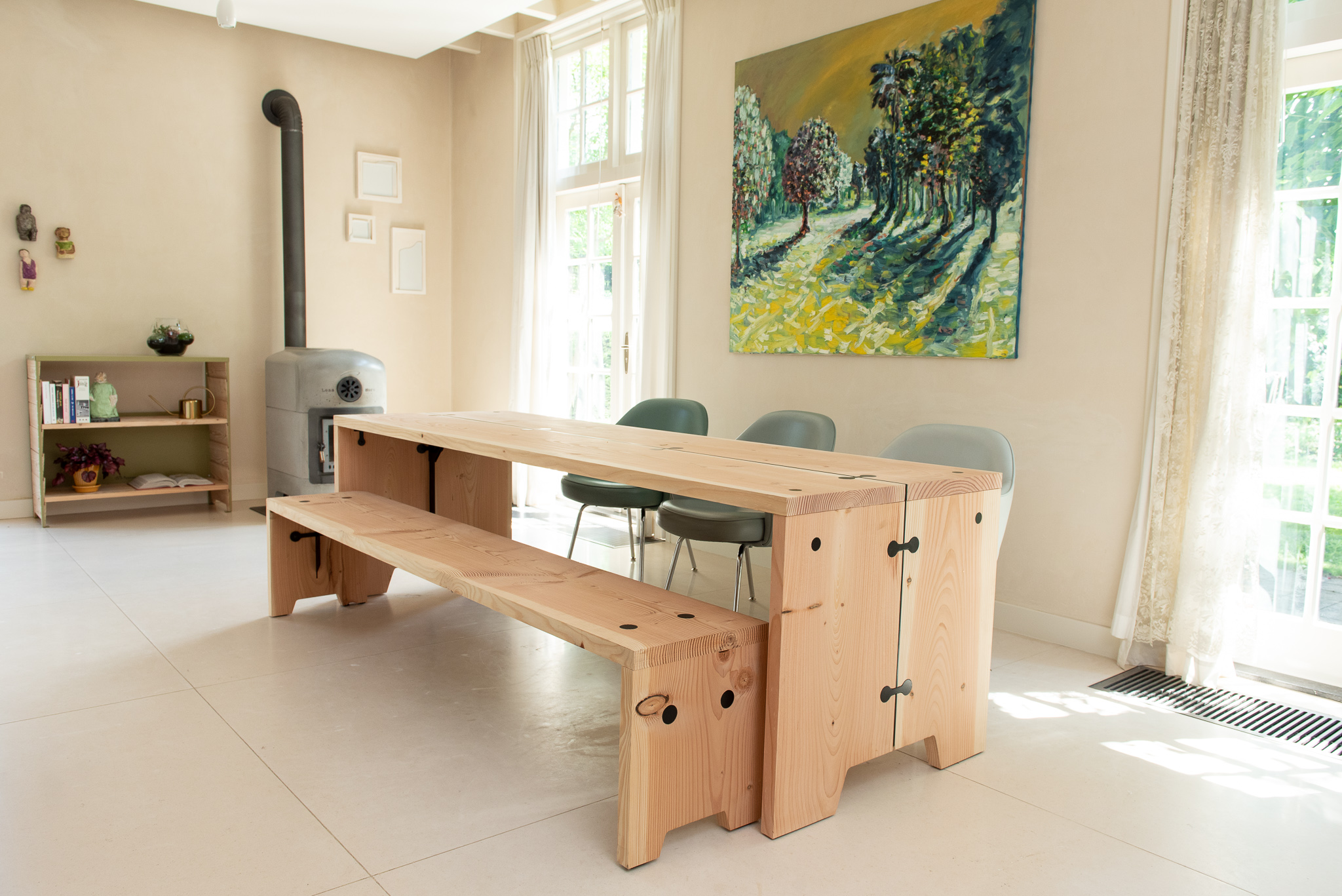 Forestry-refined-dining-table-Weltevree